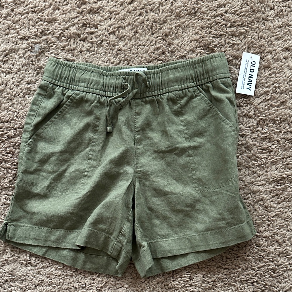 Old Navy Kids Olive Green Shorts